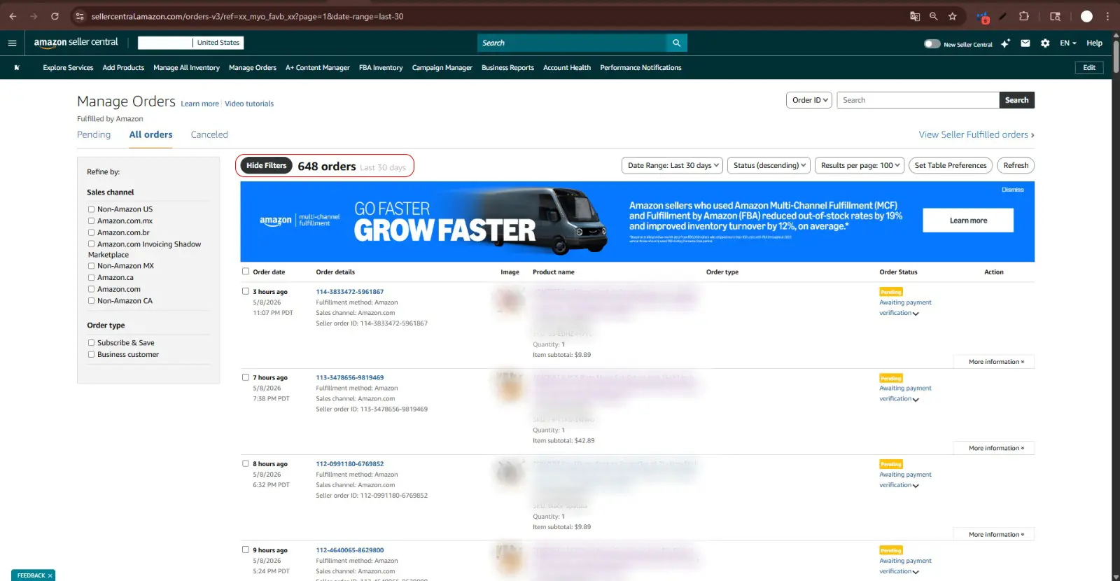 Amazon business growth demo image 4